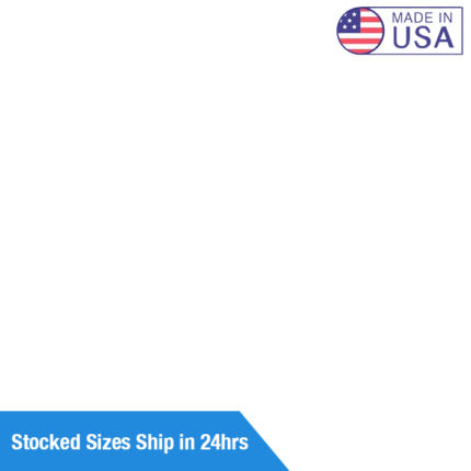 both-usa-and-stock stock label and made in USA label