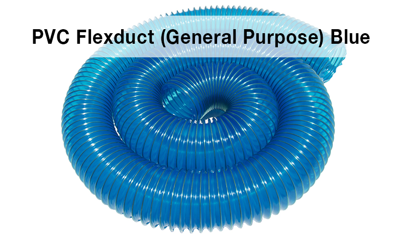 PVCFlexductGeneralPurposeBlue_CoilShot PVC Flexduct General Purpose Blue_Coil Shot