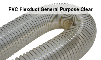 PVCFlexductGeneralPurposeClear_FlexShot_ PVC Flexduct General Purpose Clear - Flex Shot
