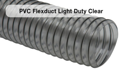 PVCFlexductLightDutyClear_EntryShot PVC Flexduct Light Duty Clear_Entry Shot